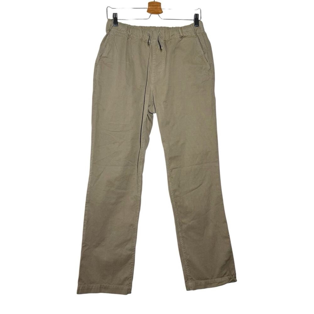 Save Khaki United Khaki Tan Casual Cotton Twill Easy Chino Pants Medium